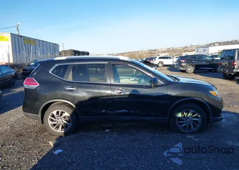2016 Nissan Rogue Sl from USA, damaged, VIN 5N1AT2MVXGC754170